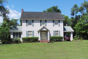 Elegant suburban home with a new looking roof