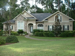 large house with newer roof